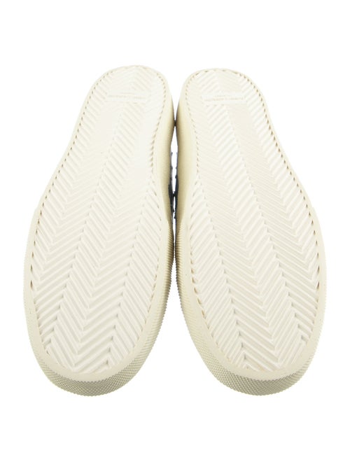 Saint Laurent Denim Printed Sneakers