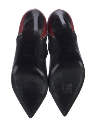 Saint Laurent Leather Mules