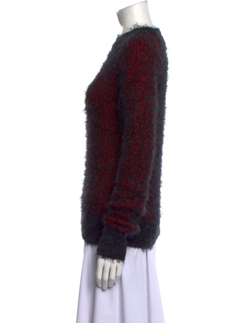 Saint Laurent Mohair Crew Neck Sweater