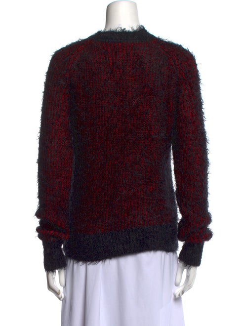 Saint Laurent Mohair Crew Neck Sweater