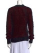 Saint Laurent Mohair Crew Neck Sweater