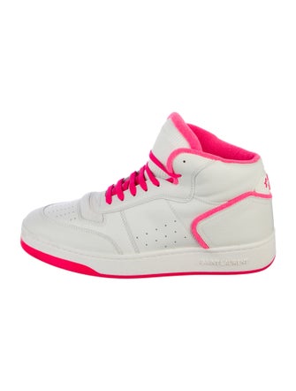 Saint Laurent Leather Sneakers