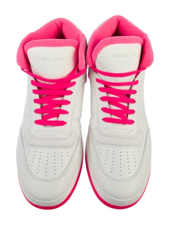 Saint Laurent Leather Sneakers