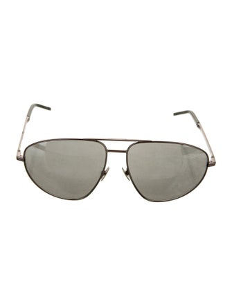 Saint Laurent Aviator Mirrored Sunglasses