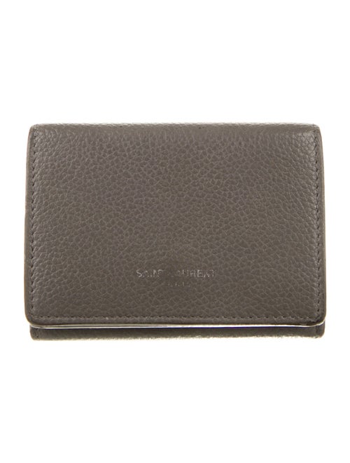 Saint Laurent Leather Card Holder
