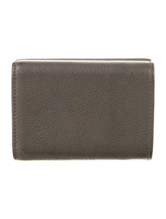 Saint Laurent Leather Card Holder
