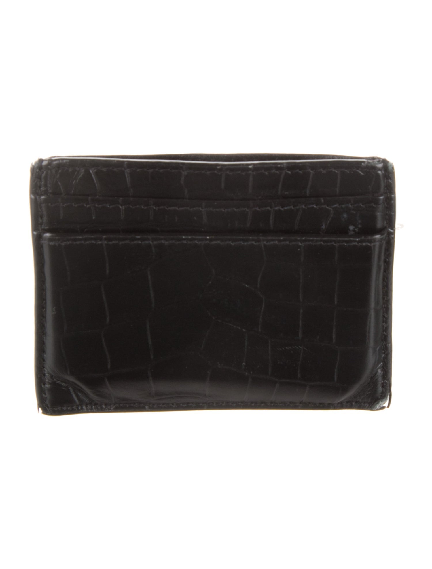 Saint Laurent 2024 Leather Card Holder