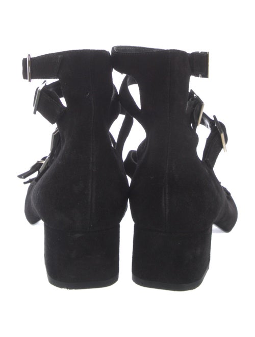 Saint Laurent Suede Gladiator Sandals