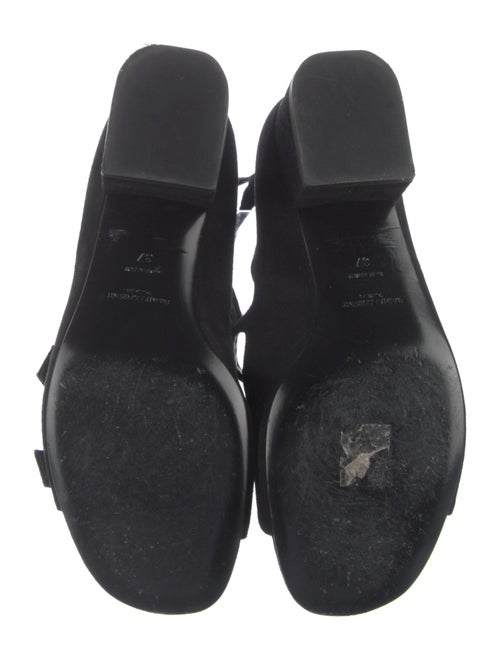 Saint Laurent Suede Gladiator Sandals