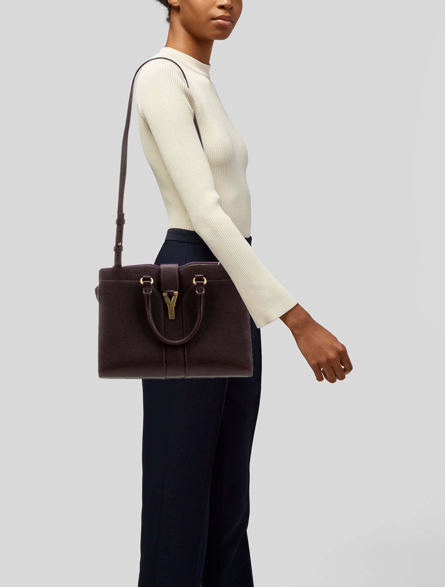 Yves Saint Laurent Leather Crossbody Bag