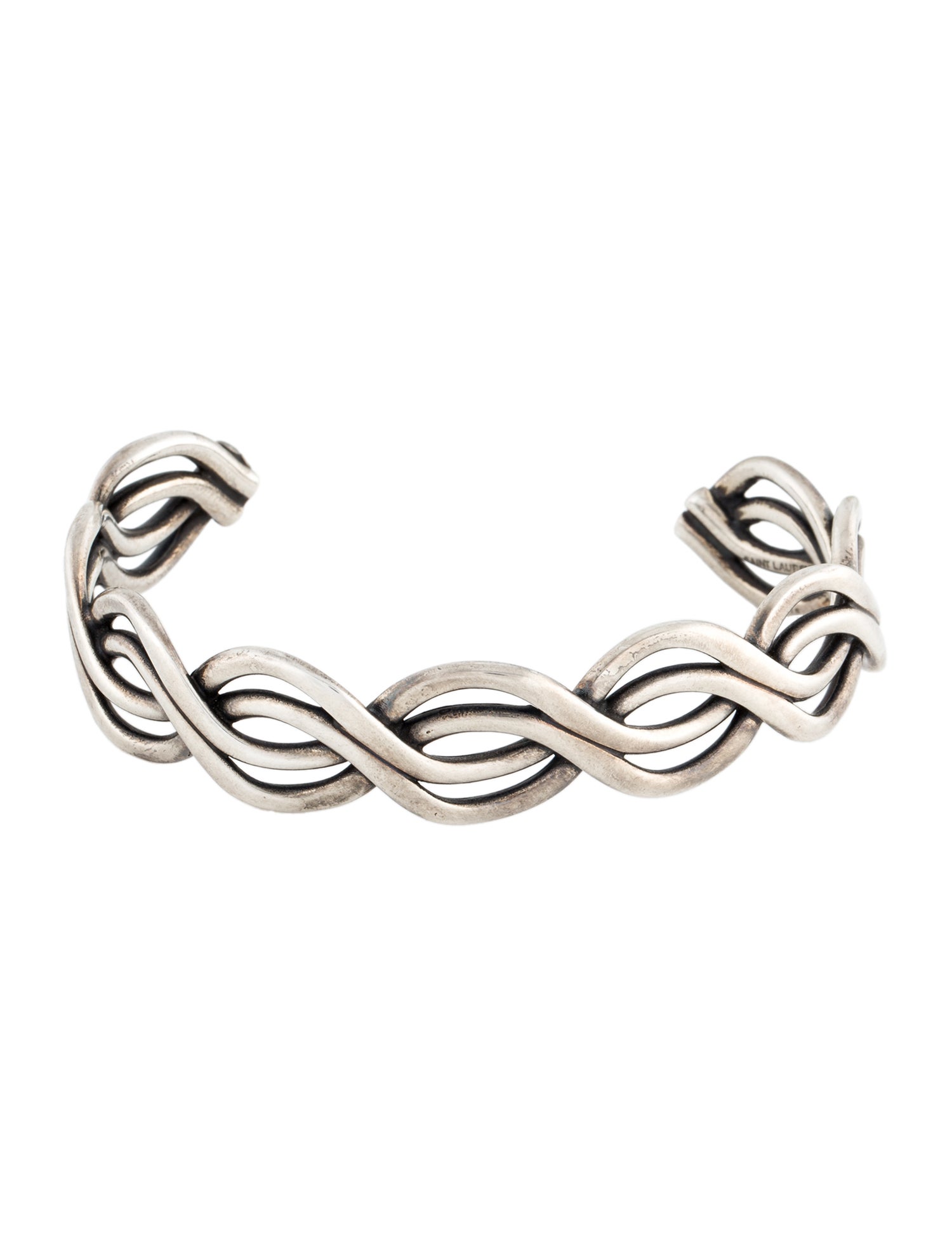 Saint Laurent Twist Cuff Bracelet
