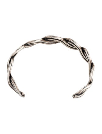 Saint Laurent Twist Cuff Bracelet