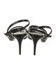 Saint Laurent Patent Leather Slingback Sandals
