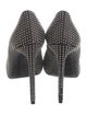Saint Laurent Leather Studded Accents Pumps