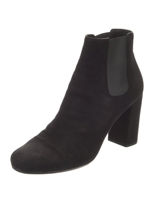 Saint Laurent Suede Chelsea Boots