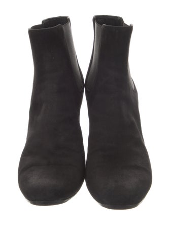 Saint Laurent Suede Chelsea Boots