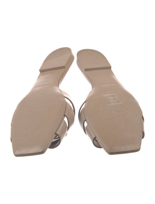 Saint Laurent Leather Slides