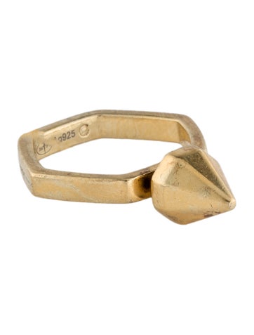 Saint Laurent Cocktail Ring Spike 5.25