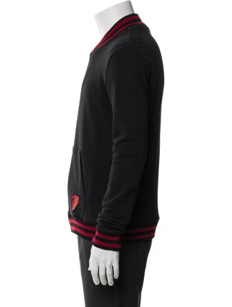 Saint Laurent 2017 Striped Bomber Jacket