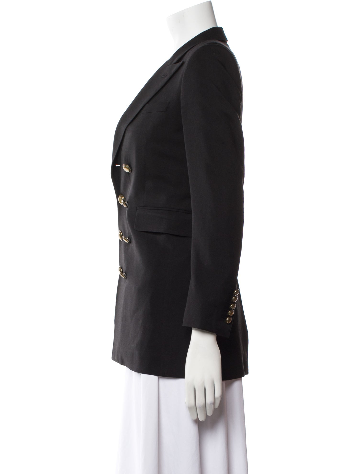 Saint Laurent Virgin Wool Blazer