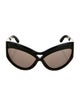 Saint Laurent Tinted Oversized Oversize Sunglasses