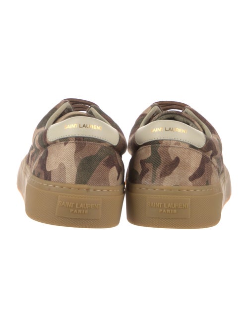Saint Laurent Canvas Printed Sneakers