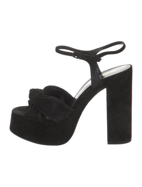 Saint Laurent Suede Sandals