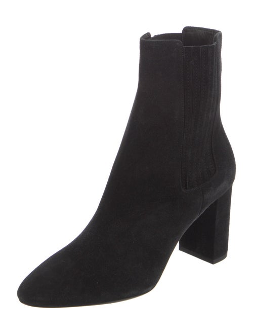 Saint Laurent Suede Sock Boots
