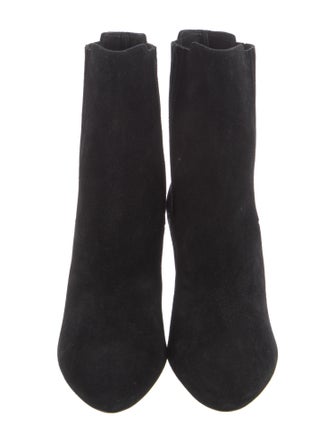 Saint Laurent Suede Sock Boots