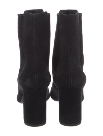 Saint Laurent Suede Sock Boots