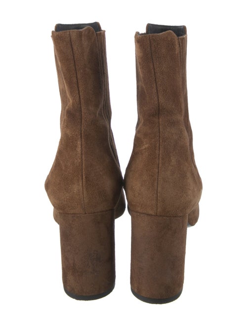 Saint Laurent Suede Chelsea Boots