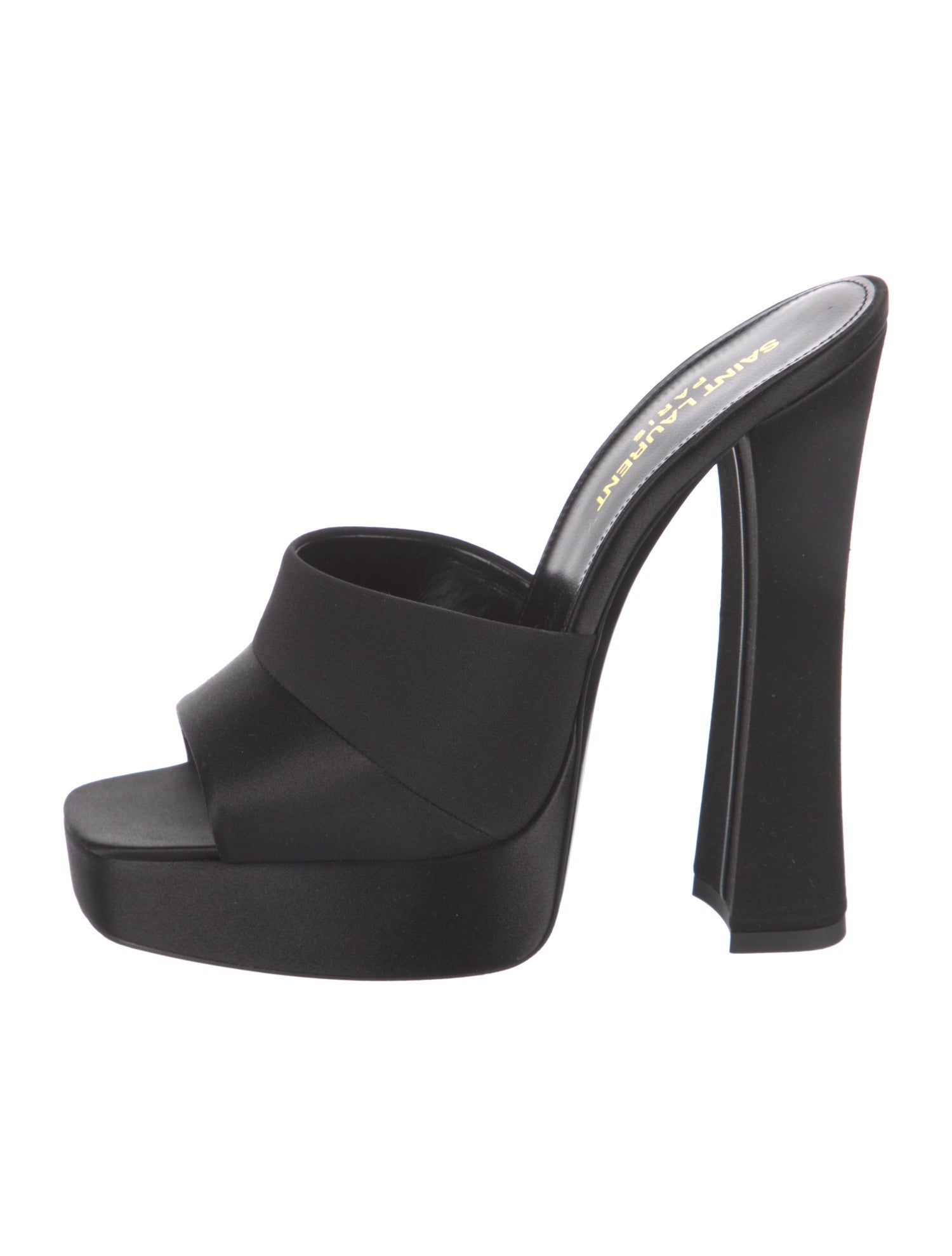 Saint Laurent Satin Slides