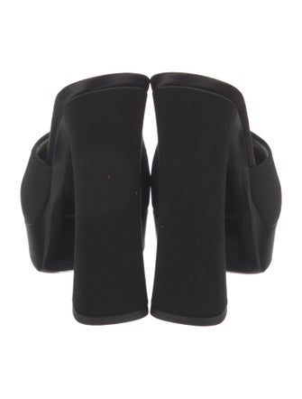 Saint Laurent Satin Slides