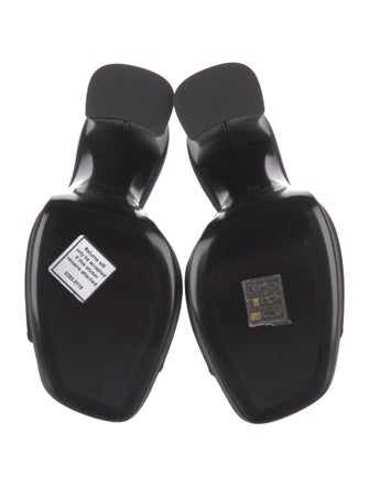 Saint Laurent Satin Slides