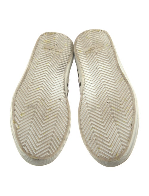 Saint Laurent Canvas Printed Sneakers