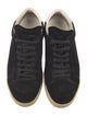 Saint Laurent Suede Leather Trim Embellishment Sneakers