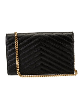 Saint Laurent Leather Cassandre