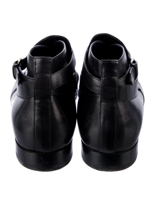 Saint Laurent Leather Monk Straps