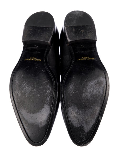 Saint Laurent Leather Monk Straps