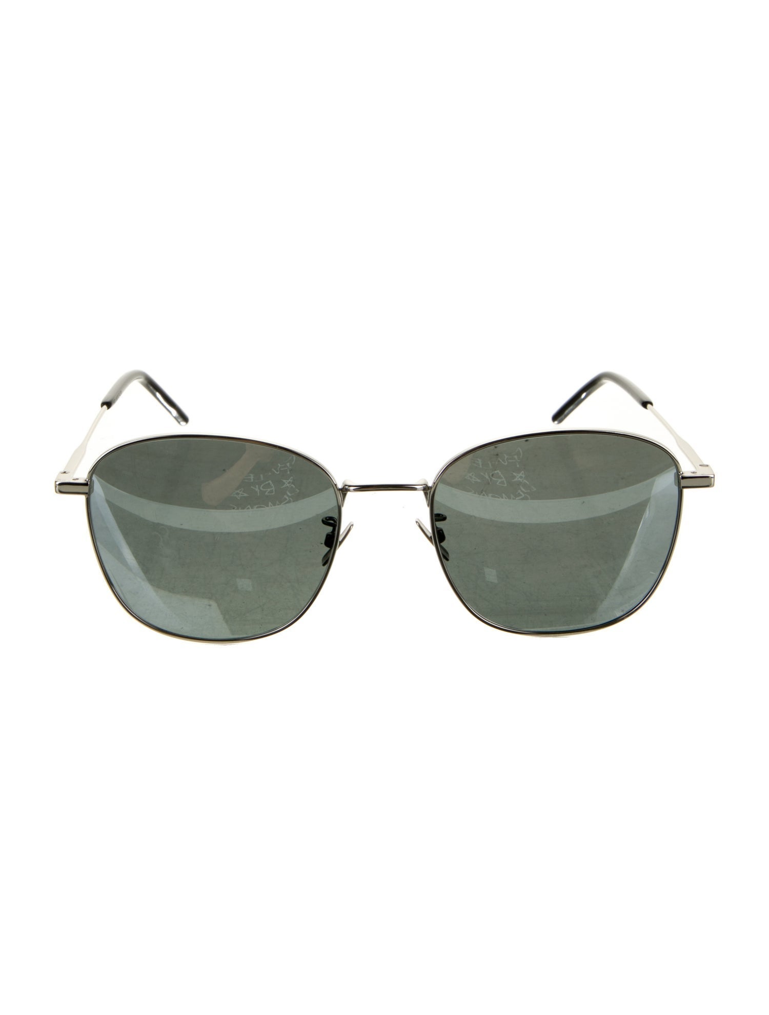 Saint Laurent Square Tinted Sunglasses w/ Tags