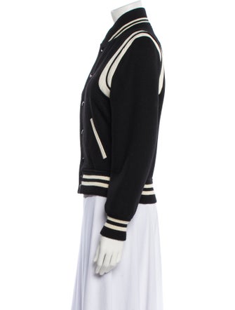 Saint Laurent Wool Bomber Jacket