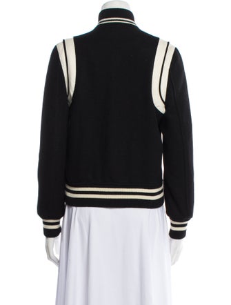 Saint Laurent Wool Bomber Jacket