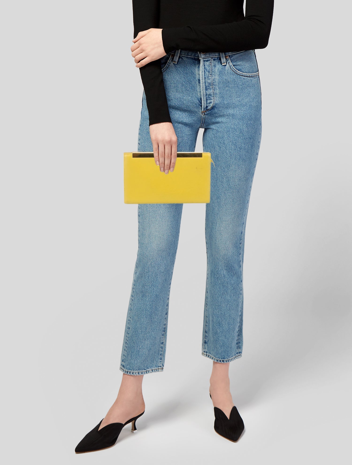 Saint Laurent Leather Lutetia