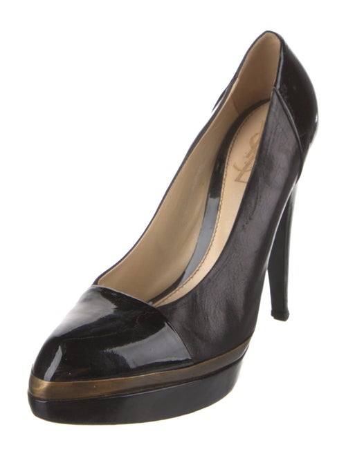 Yves Saint Laurent Rive Gauche Leather Pumps