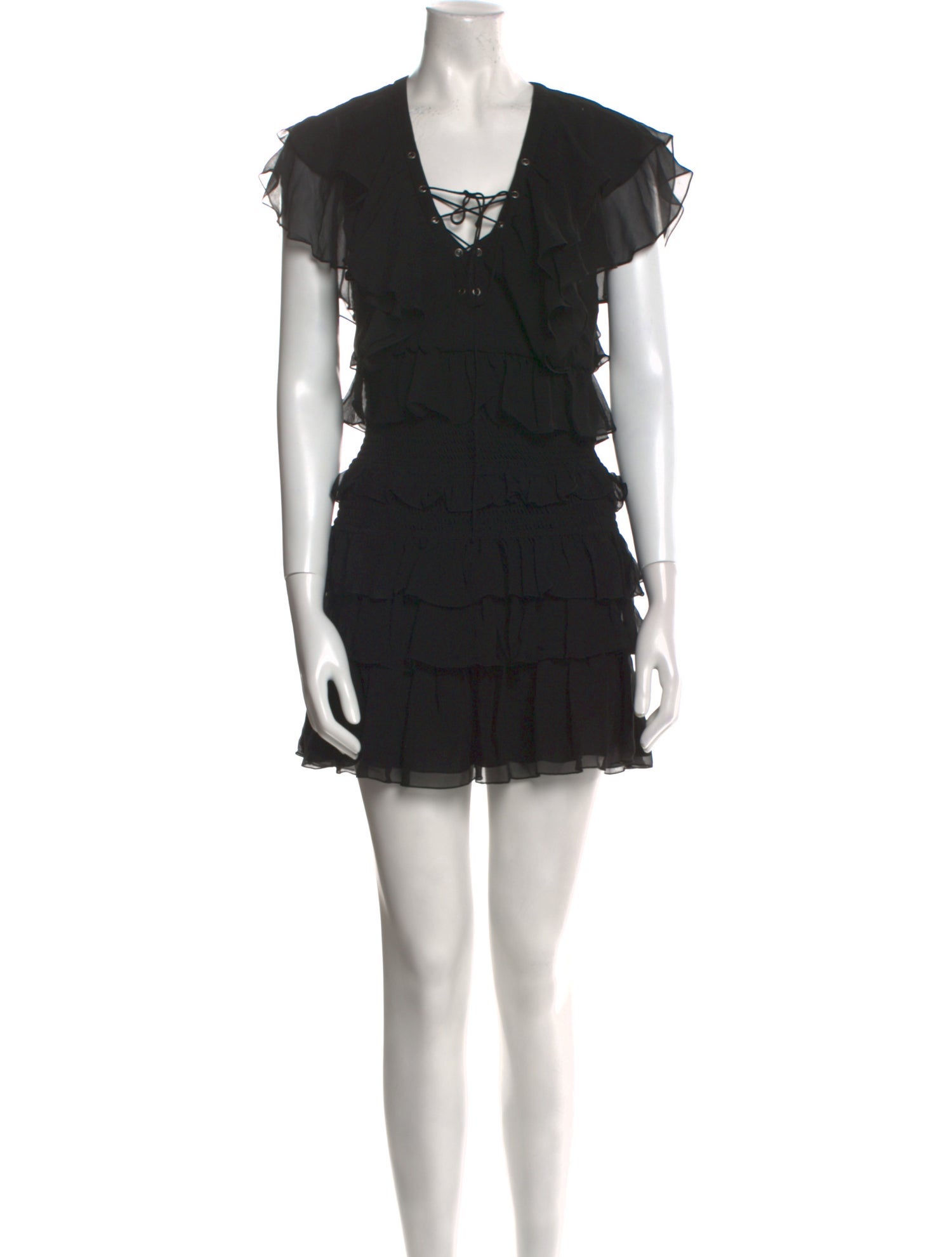 Saint Laurent Silk Mini Dress w/ Tags