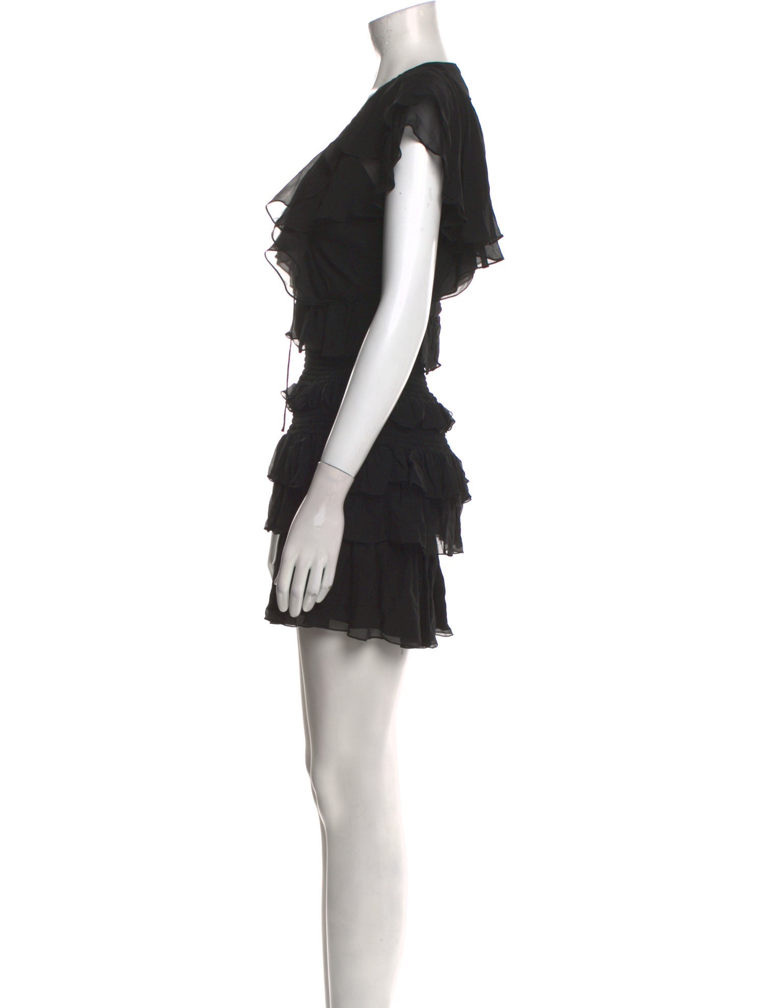 Saint Laurent Silk Mini Dress w/ Tags