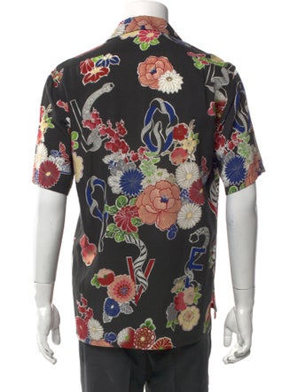 Saint Laurent 2016 Floral Print Shirt
