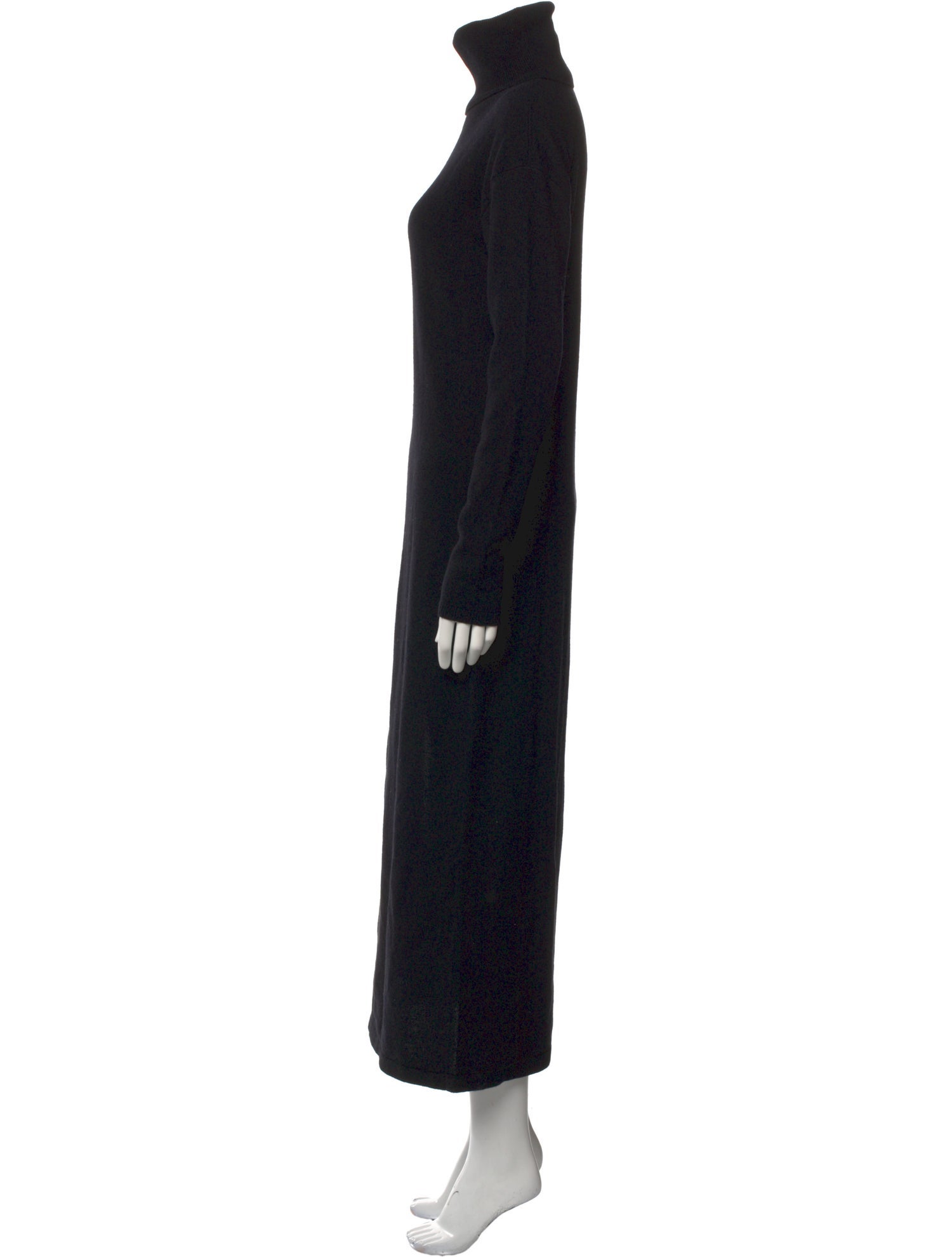 Saint Laurent Wool Long Dress