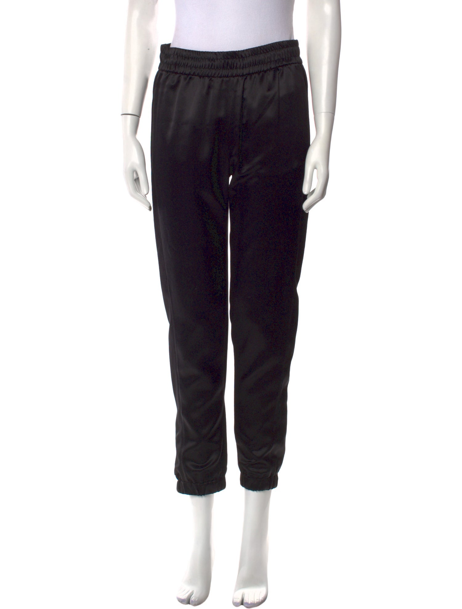 Saint Laurent Silk Skinny Leg Pants