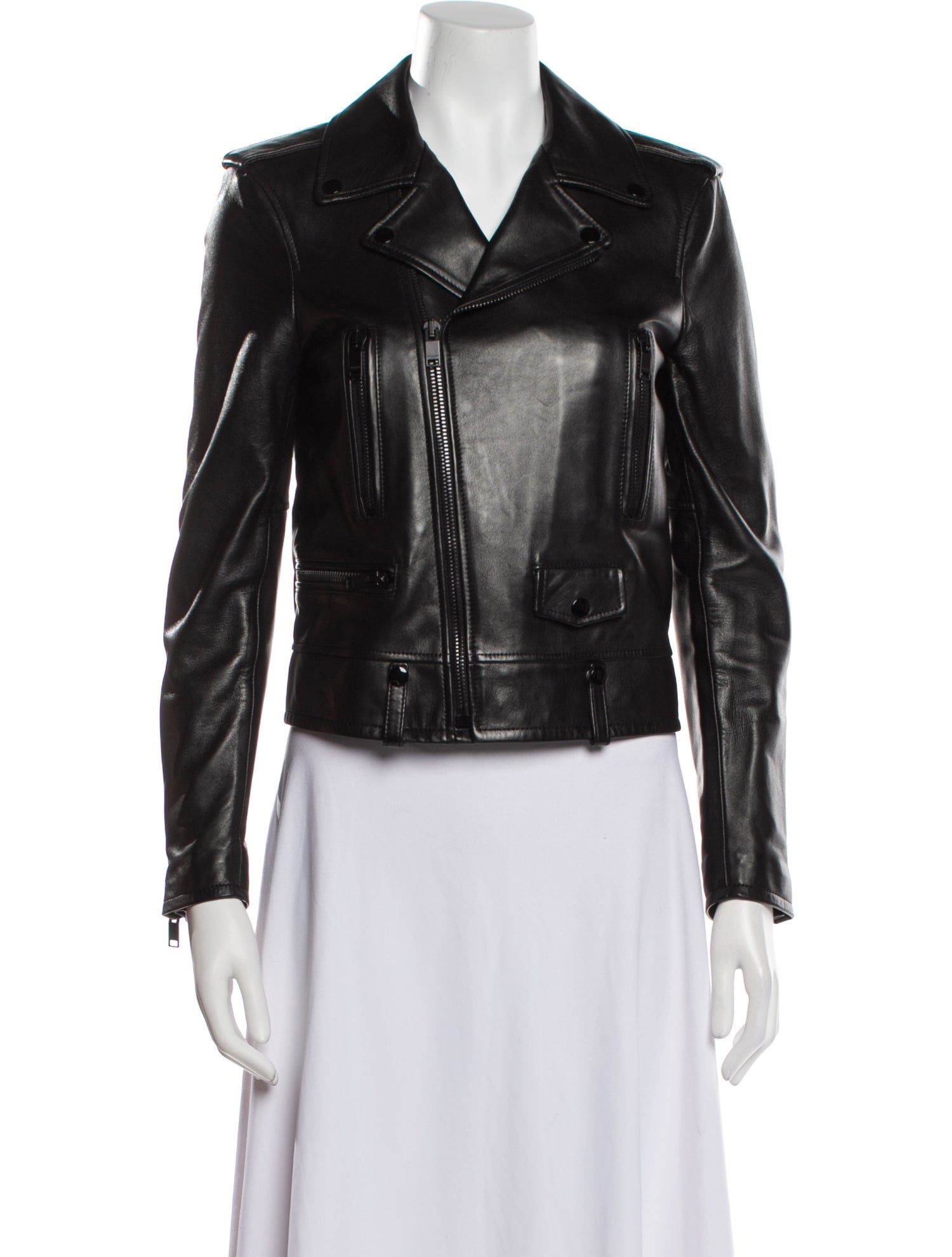 Saint Laurent 2016 Leather Biker Jacket